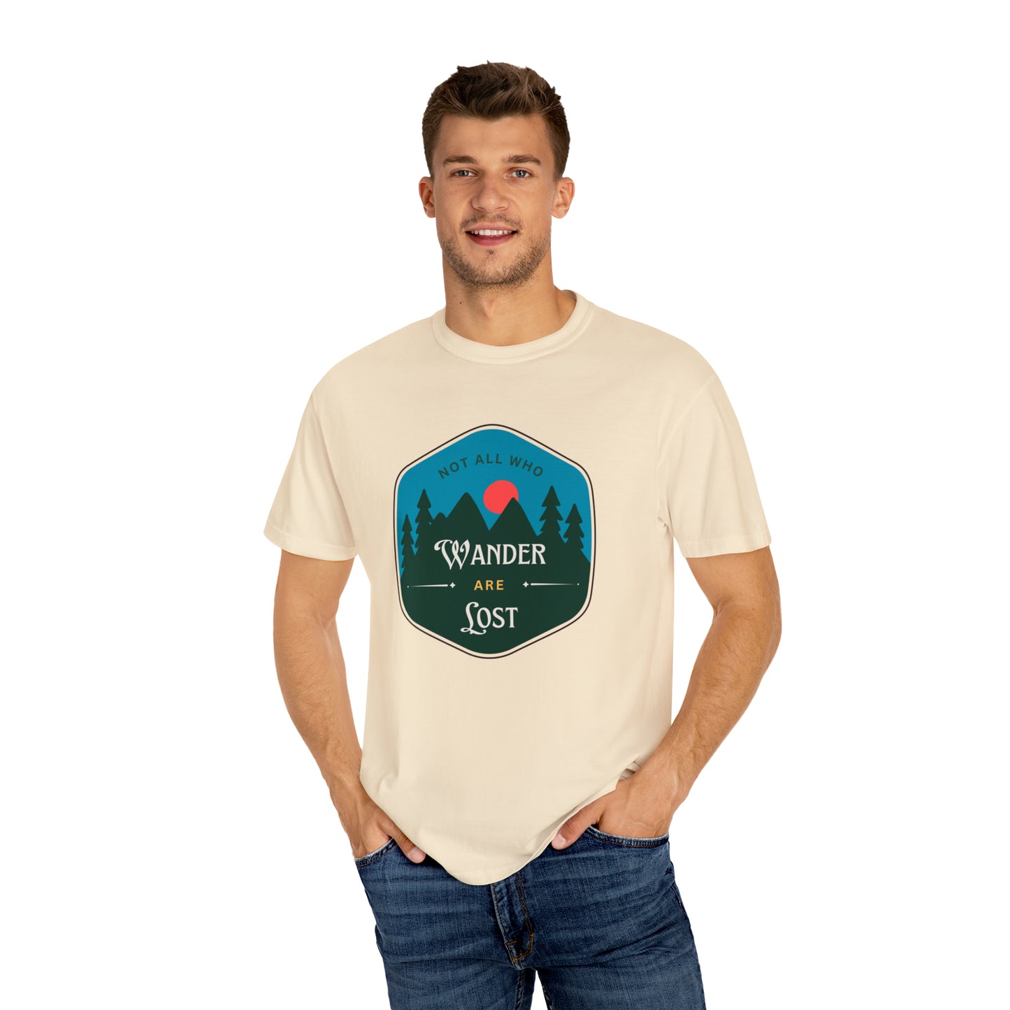 Not All Who Wander Are Lost Comfort Colors Tee