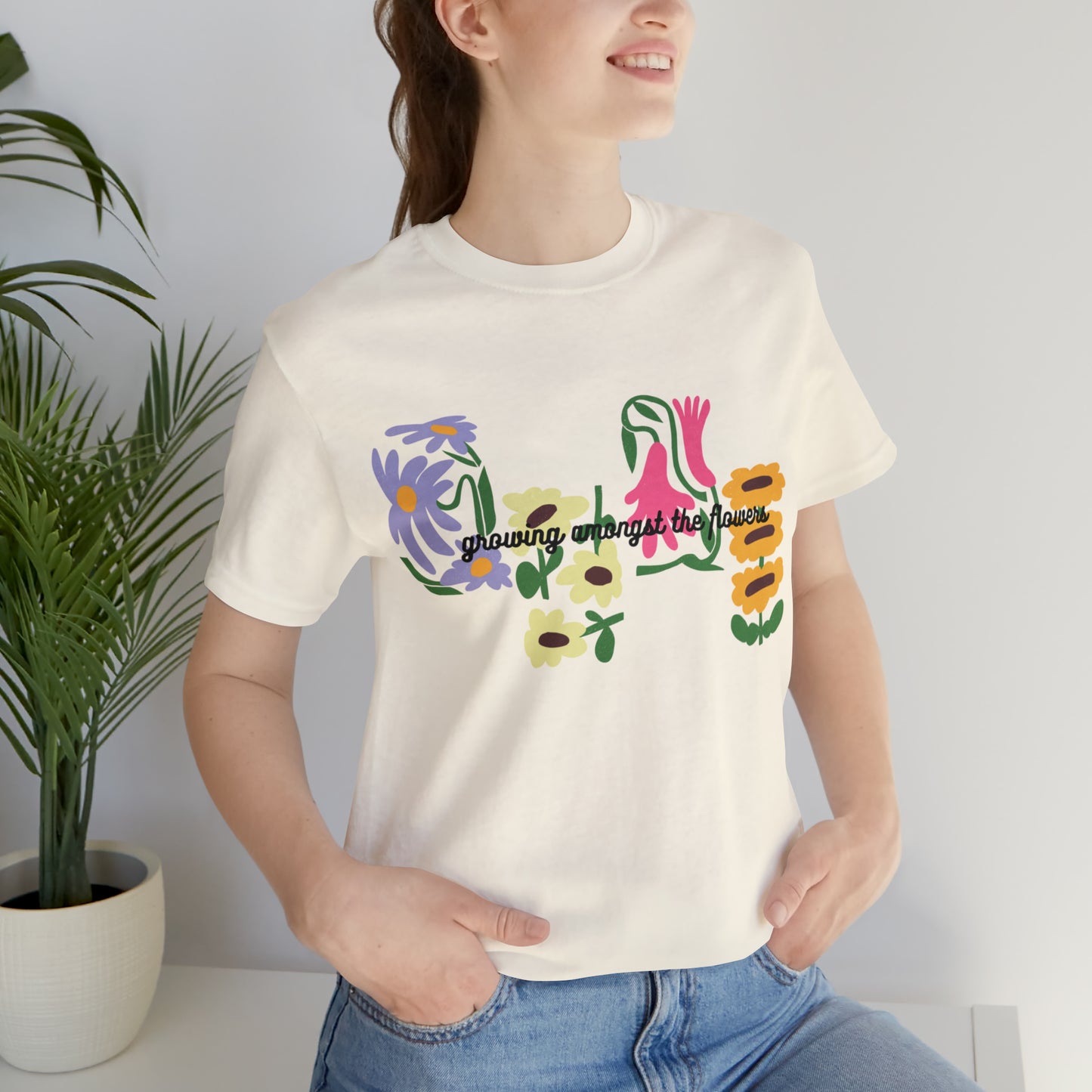 Growing Amongst The Flowers Tee