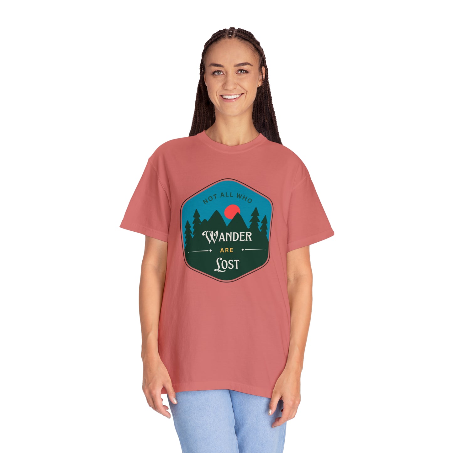 Not All Who Wander Are Lost Comfort Colors Tee