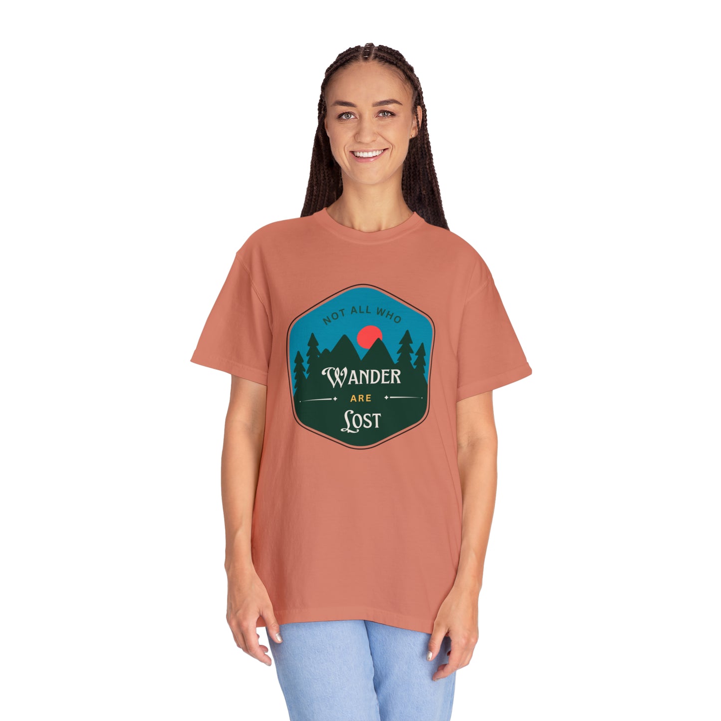 Not All Who Wander Are Lost Comfort Colors Tee